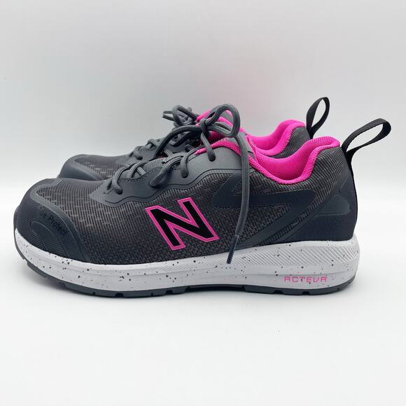 New Balance Womens Logic Comp Toe EH PR SR Work Shoe US 6.5 M EU 37.5 Grey NIB - Picture 8 of 12